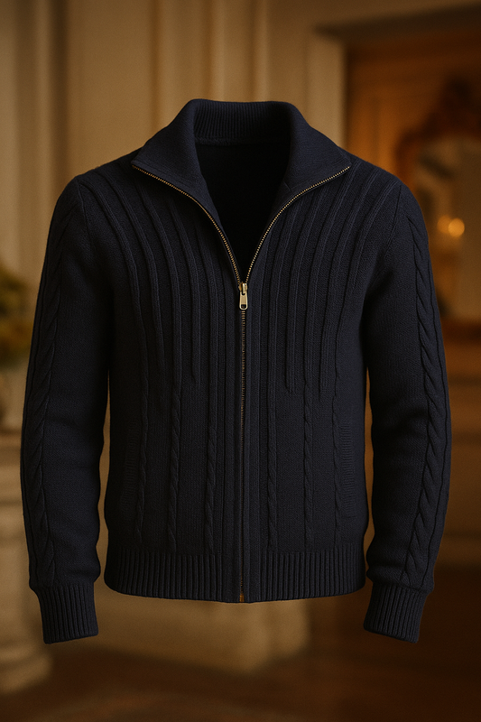 DV Heritage Zip Cardigan